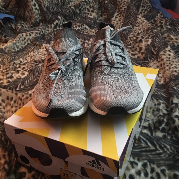 adidas ultra boost uncaged grey two